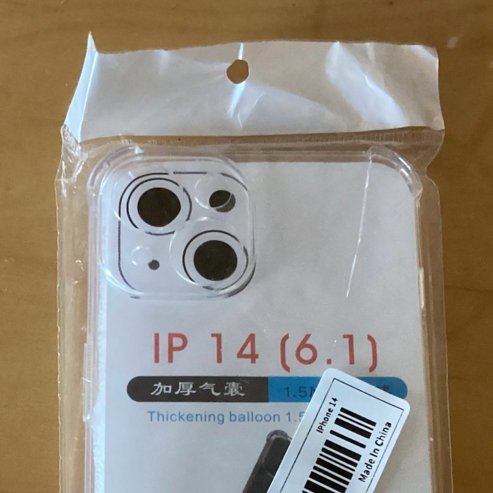 Unopened Clear iphone 14 Case - Picture 6 of 7